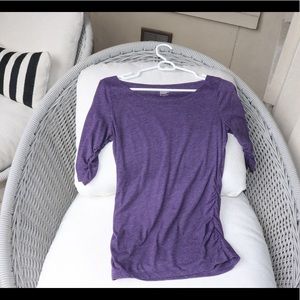 Gap Cinched 3/4 Length Sleeve Shirt